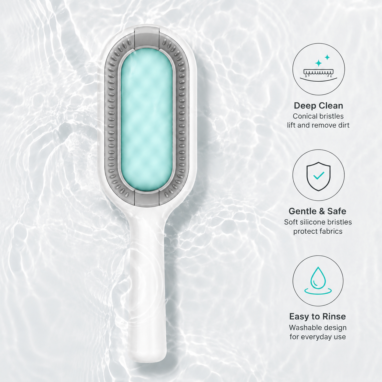 3-In-1 Grooming Brush