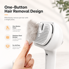 Self-Cleaning Pet Hair Brush with Misting Spray