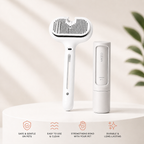 Self-Cleaning Pet Hair Brush with Misting Spray