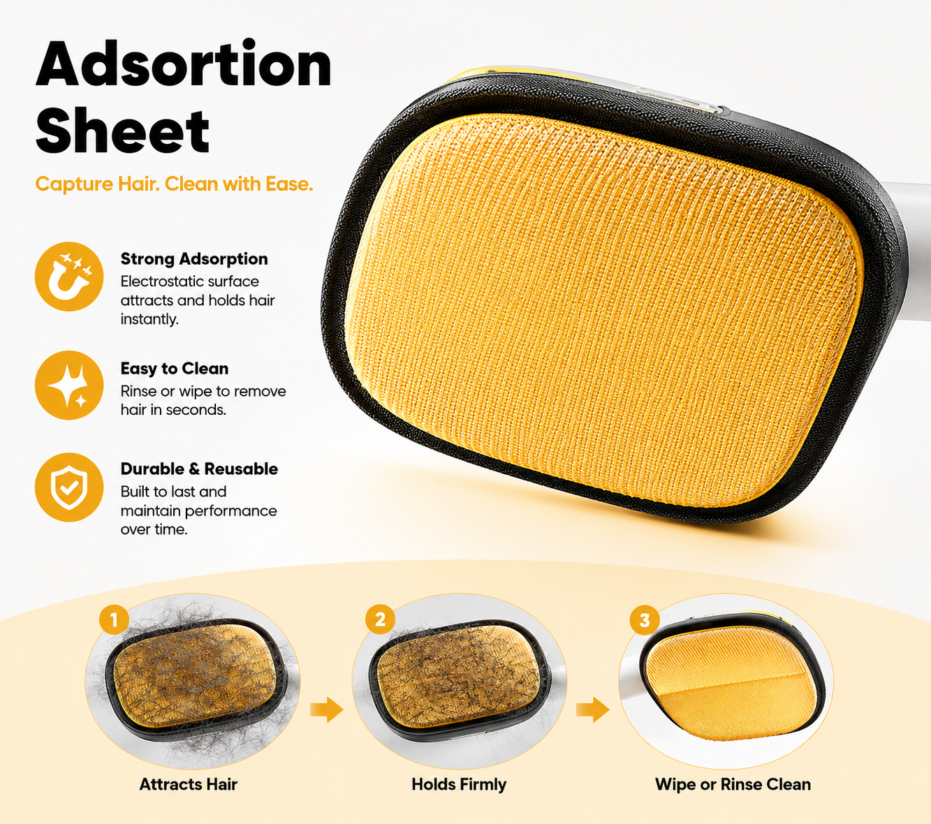 Pet Hair Cleaner Hair Removal And Absorption Glove