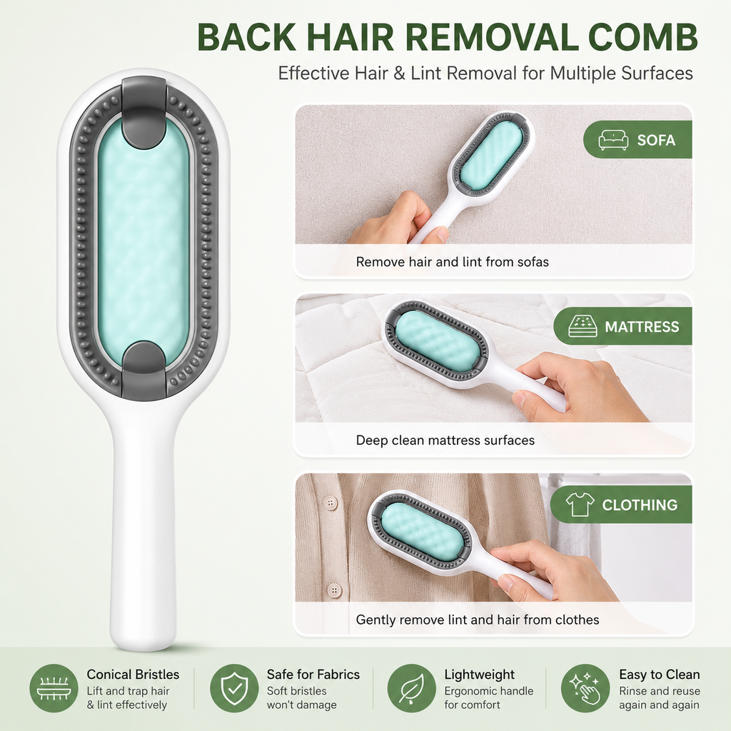 3-In-1 Grooming Brush