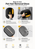 Pet Hair Cleaner Hair Removal And Absorption Glove