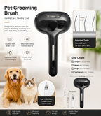 Self-Cleaning Pet Hair Brush with Misting Spray