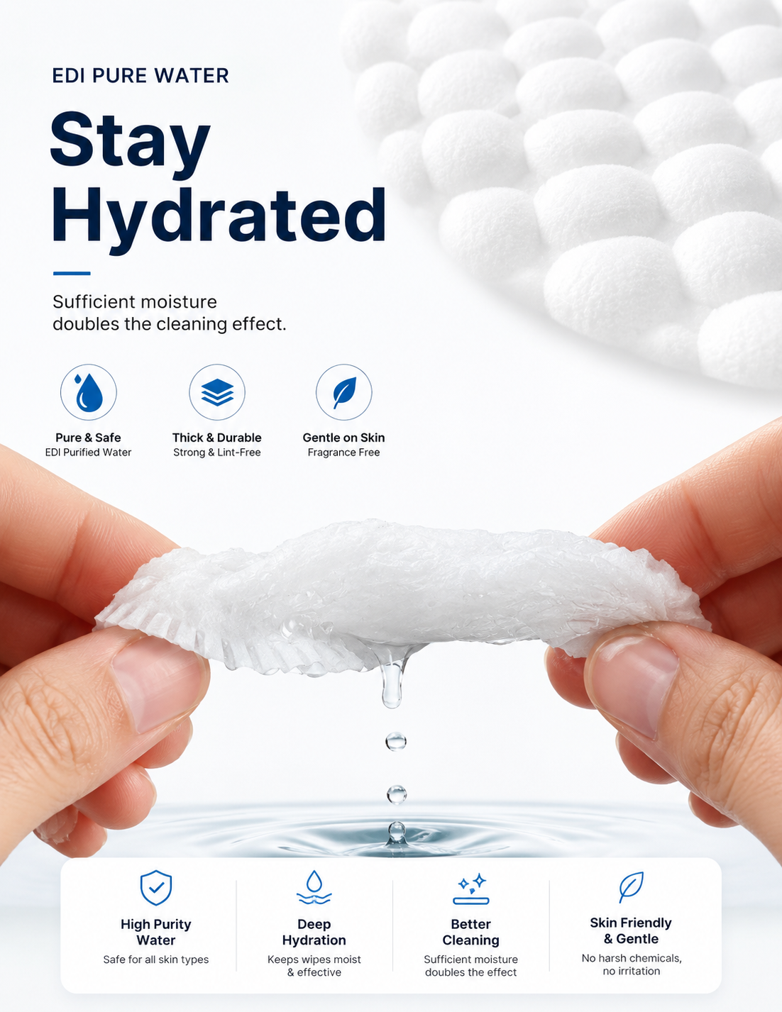 Disposable Pet Cleaning Products Teeth Cleaning Wipes Ear Cleaning Wipes