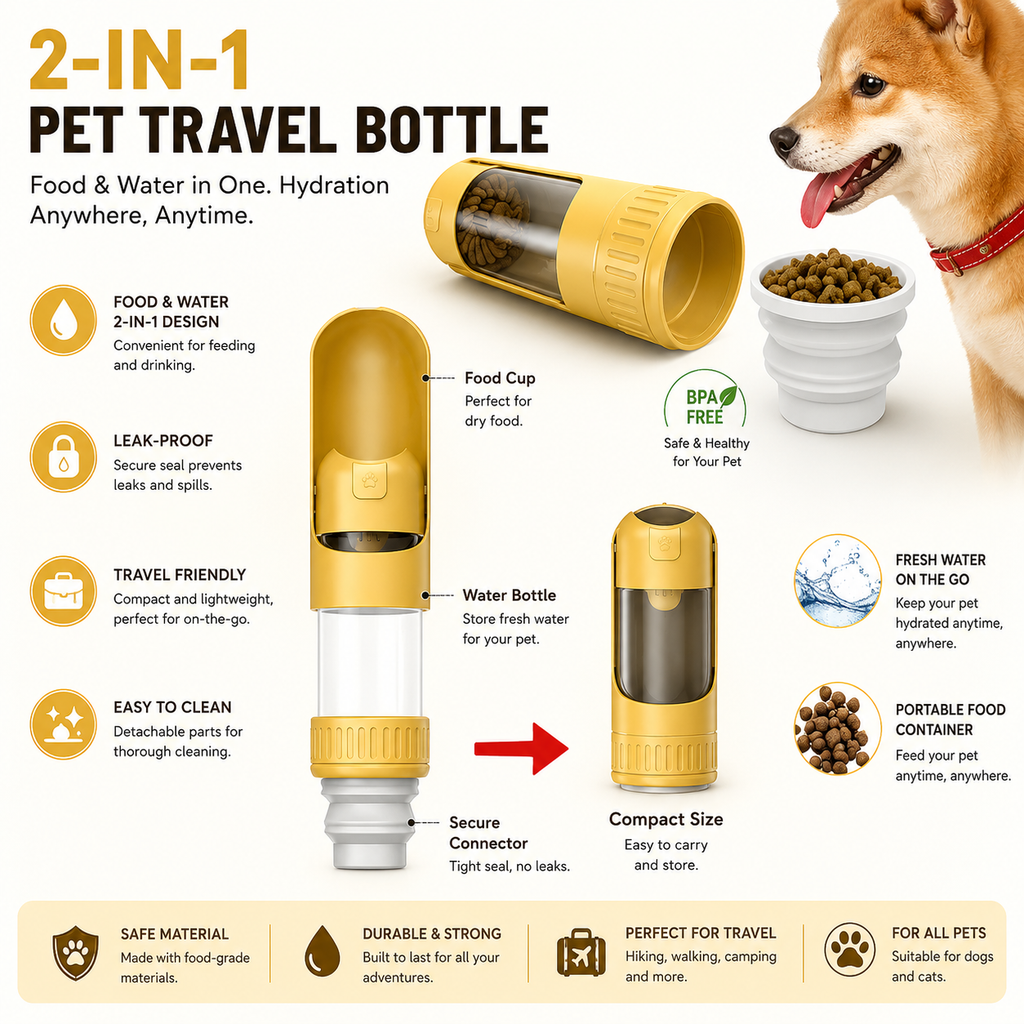 Portable Leak Proof Water Bottle