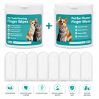 Disposable Pet Cleaning Products Teeth Cleaning Wipes Ear Cleaning Wipes