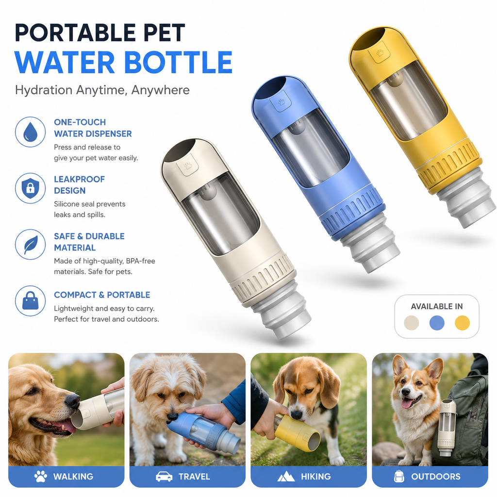 Portable Leak Proof Water Bottle