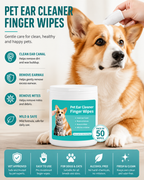 Disposable Pet Cleaning Products Teeth Cleaning Wipes Ear Cleaning Wipes