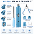 Pet electric nail polisher manicure tool set